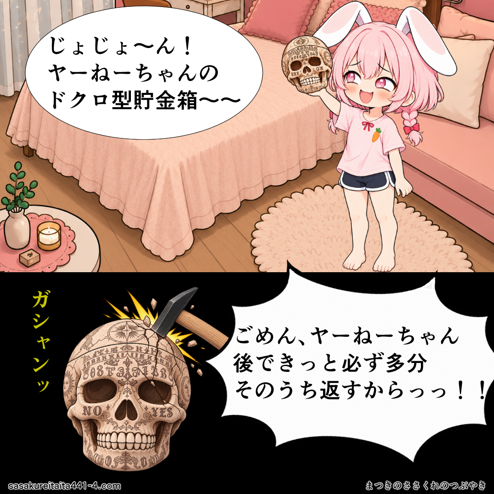 にんじんガリガリ 第2話の3コマ目